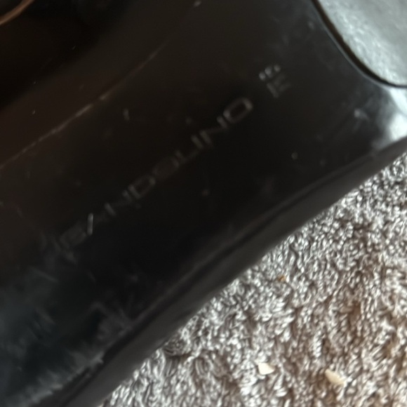 Bandolino Women's Black Peep Toe Heels - Picture 7 of 7